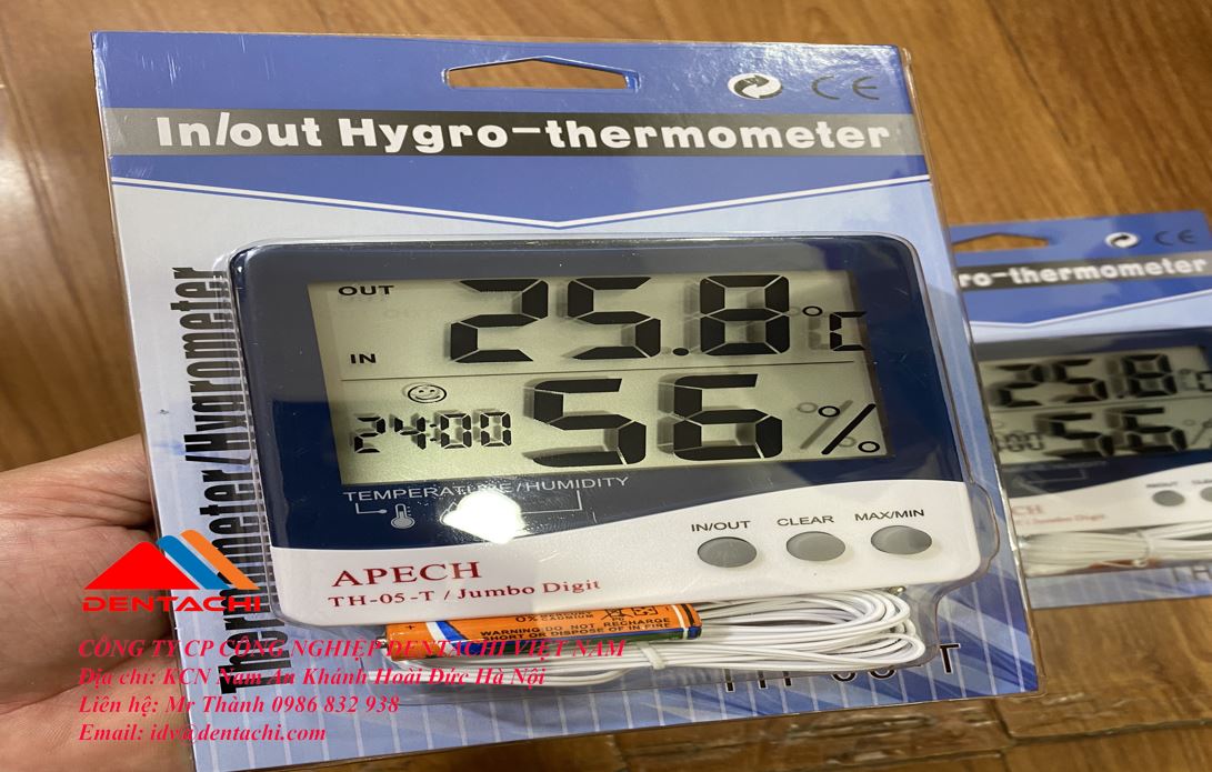 THERMAL HYGROMETER TH-05-T APECH